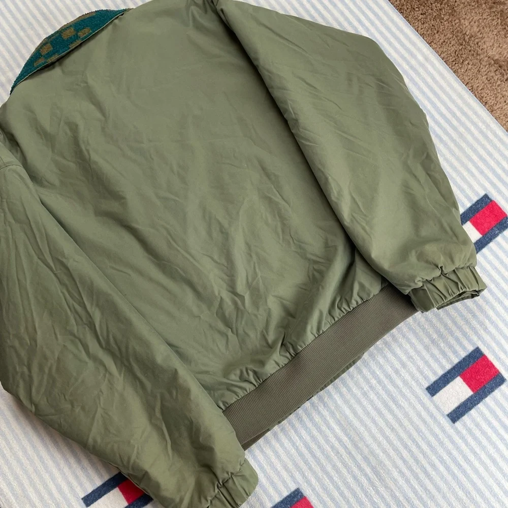 Vintage Columbia Fleece Lined Full Zip Up snap button Jacket - Picture 11 of 12